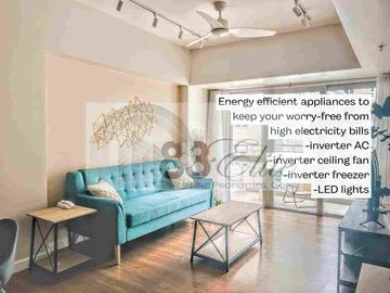 The Veranda at Arca South | For Sale: Fully Furnished One Bedroom Unit with Parking