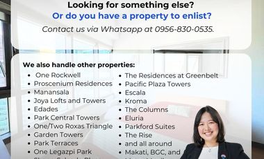 FOR SALE: The Residences at Greenbelt 3 Bedroom Condo by Ayala Land Premier, Makati (Direct Buyers Only) - Makati Grand Midori Makati, The Residences