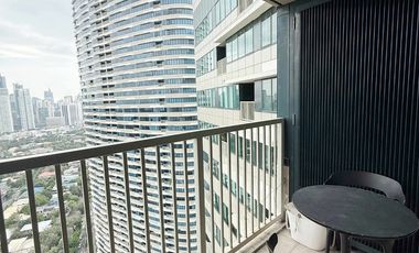 RFO Furnished 1BR Z-loft Unit with Balcony & Parking FOR RENT / LEASE at One Rockwell Makati