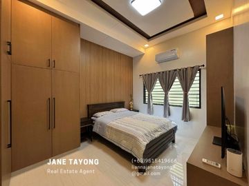 3 Bedrooms Fully-furnished Bungalow House for Sale in San Fernando Pampanga, Near SM Telabastagan