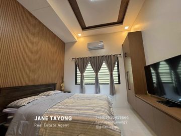 3 Bedrooms Fully-furnished Bungalow House for Sale in San Fernando Pampanga, Near SM Telabastagan