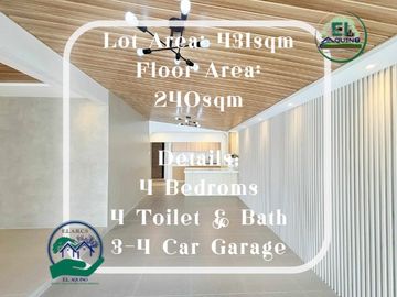 4 Bedrooms Newly Renovated Modern Bungalow House for Sale in San Fernando Pampanga, Near SM Telabastagan