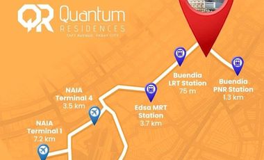 Rent to own 2 Bedroom condo in Pasay - Quantum Residences