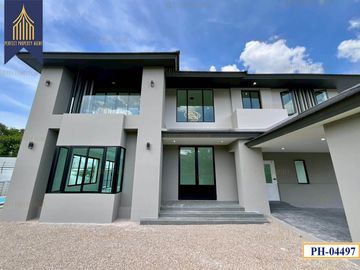 ขายบ้านเดี่ยว พร้อมสระว่ายน้ำ ณุศาสิริ ซิตี้ พระราม 2 บางน้ำจืด 207.4 ตารางวา พร้อมอยู่ตกแต่งใหม่