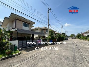 2-storey semi-detached house, 41.4 sq m., Tonmai Village, Don Mueang, Soi Thet Ratchan 11, Vibhavadi Road, Thet Ratchan Road, Don Mueang District, Ban