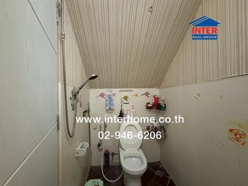 2-storey semi-detached house, 41.4 sq m., Tonmai Village, Don Mueang, Soi Thet Ratchan 11, Vibhavadi Road, Thet Ratchan Road, Don Mueang District, Ban