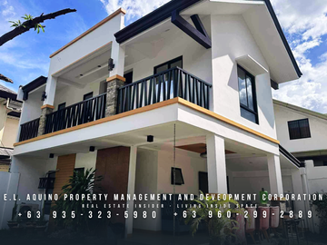 2 Properties - Furnished Bungalow and 2 Storey with Huge Parking Lot for Sale in Telabastagan San Fernando Pampanga