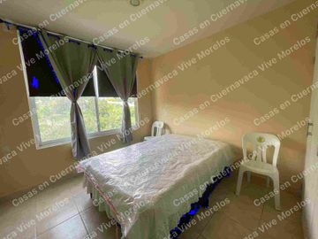 DEPARTAMENTO EN RENTA EN ZONA NORTE DE CUERNAVACA CON VIGILANCIA