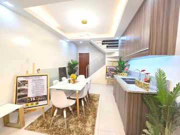 3 Storey Townhouse for Sale in San Bartolome, Novaliches, Quezon City Very near Quirino Highway and Mindanao Avenue