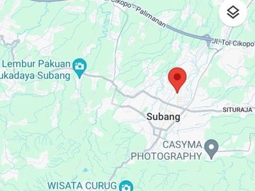 2,2 Ha Tanah Datar Strategis Siap Bangun Dekat Pasar Tradisional Kota Subang