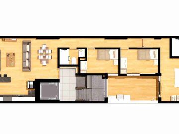 Departamento 106m² con Ascensor