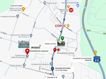 Vendo casa NUEVA de un piso en Condominio, La Cruz