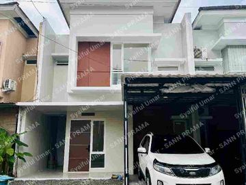 rumah 2 lantai semi furnish di andara vilage