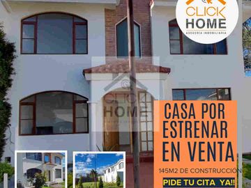 Vendo moderna casa esquinera acogedora por estrenar