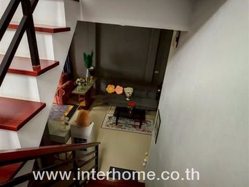 2-storey twin house, 37 sq.w., Temsiri Village, Chueamsamphan, Soi Chueamsamphan 11, near Mahanakorn University, Suwinthawong Road, Chueamsamphan Road