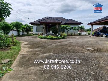 Single-storey detached house, 832 sq m., single house, near Maejo University, Highway 1001, Chiang Mai-Ban Pong, San Sai, Chiang Mai