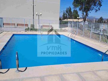 Se vende departamento 3 dormitorios en los Aromos, Quilpue.