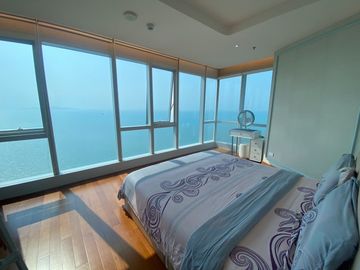 For rent condo the Palm wongamat beach front 2 Beds 99 Sq.m hight floor nice decorated (S03-1966)