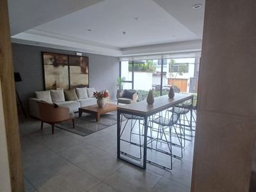 Precioso departamento nuevo moderno con áreas comunes