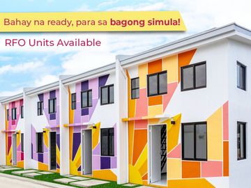 8K Monthly for Townhouse! FAST-TURNOVER! RFO!