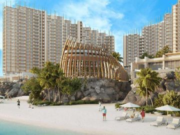 BEACHFRONT 1BR ARUGA RESIDENCES FOR SALE IN MACTAN CEBU BY ROCKWELL