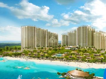 BEACHFRONT 1BR ARUGA RESIDENCES FOR SALE IN MACTAN CEBU BY ROCKWELL