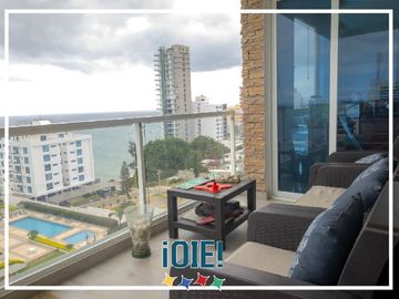 Departamento con Vista al Mar en Edificio Arrecife, Pedro Balda – Manta