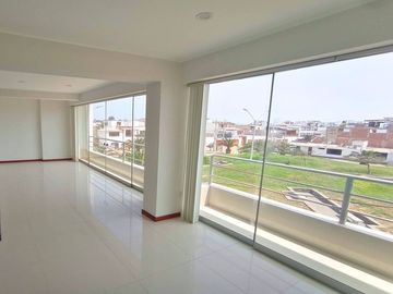 Punta Hermosa - TRIPLEX PENTHOUSE Frente a Parque de 3dorm + 2cocheras + Piscina + 3balcones