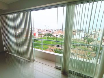 Punta Hermosa - TRIPLEX PENTHOUSE Frente a Parque de 3dorm + 2cocheras + Piscina + 3balcones