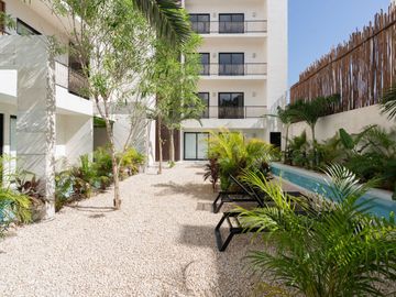 Departamento 1 Recámara en Aldea Zama