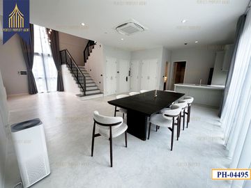 บ้านเดี่ยว แสนสิริ บางนา กม.10 ใหม่ ไม่เคยเข้าอยู่ ใกล้ Clubhouse เศรษฐสิริ Setthasiri Bangna KM.10
