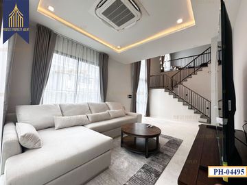 บ้านเดี่ยว แสนสิริ บางนา กม.10 ใหม่ ไม่เคยเข้าอยู่ ใกล้ Clubhouse เศรษฐสิริ Setthasiri Bangna KM.10