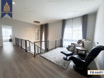 บ้านเดี่ยว แสนสิริ บางนา กม.10 ใหม่ ไม่เคยเข้าอยู่ ใกล้ Clubhouse เศรษฐสิริ Setthasiri Bangna KM.10