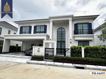 บ้านเดี่ยว แสนสิริ บางนา กม.10 ใหม่ ไม่เคยเข้าอยู่ ใกล้ Clubhouse เศรษฐสิริ Setthasiri Bangna KM.10