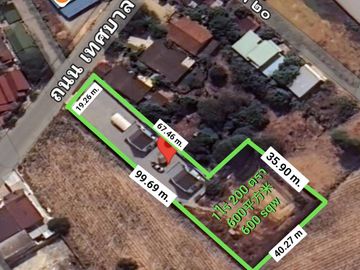 For sale: 3 pool villas in Huay Yai on a 1 rai 200 sq.wah land plot, Nong Prue Subdistrict, Bang Lamung District, Chonburi Province