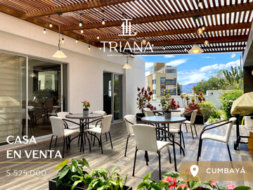 CASA EN VENTA EN CUMBAYÁ