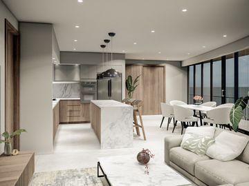 Departamento de lujo en venta en Crystal Covo, El TIzate, La Cruz de Huanacaxtle.