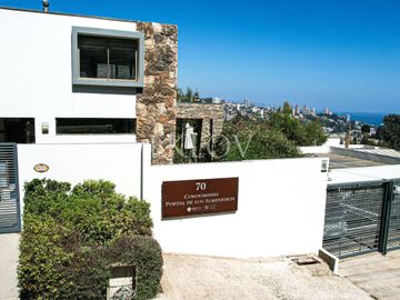 casa mediterránea de 2 pisos en Reñaca, Viña del Mar