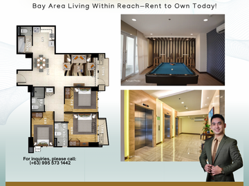 Rent to Own units with Promo For sale in Bay Area near Mall of Asia