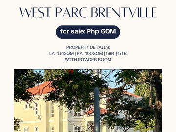 West Parc Brentville 5br house for sale