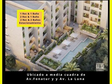 Departamento en Pre-Venta desde $2 Millones  Cerca Av. Fonatur