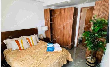 VENDO DEPARTAMENTO AMUEBLADO FRENTE AL MAR