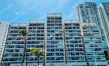 VENDO DEPARTAMENTO AMUEBLADO FRENTE AL MAR