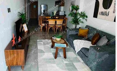 VENDO DEPARTAMENTO AMUEBLADO FRENTE AL MAR