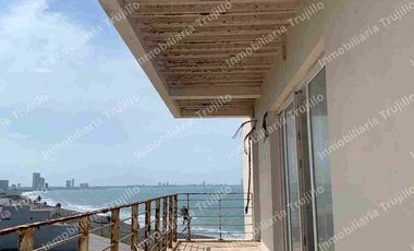 ¡DE OPORTUNIDAD! VENDO DEPARTAMENTO FRENTE AL MAR, EN LA RVIERA VERACRUZANA (PARA REMODELAR)