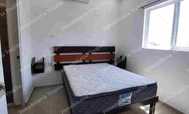 RENTO DEPARTAMENTO AMUEBLADO CERCA DEL CENTRO DE TULUM CON AREAS COMUNES