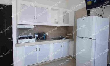 RENTO DEPARTAMENTO AMUEBLADO CERCA DEL CENTRO DE TULUM CON AREAS COMUNES