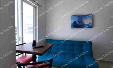 RENTO DEPARTAMENTO AMUEBLADO CERCA DEL CENTRO DE TULUM CON AREAS COMUNES