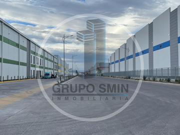 NAVE EN RENTA DE 15,000 M² EN NUEVO PARQUE INDUSTRIAL AEROPUERTO