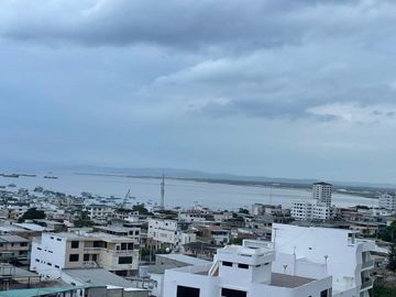 departamento de venta con vista al mar en Manta